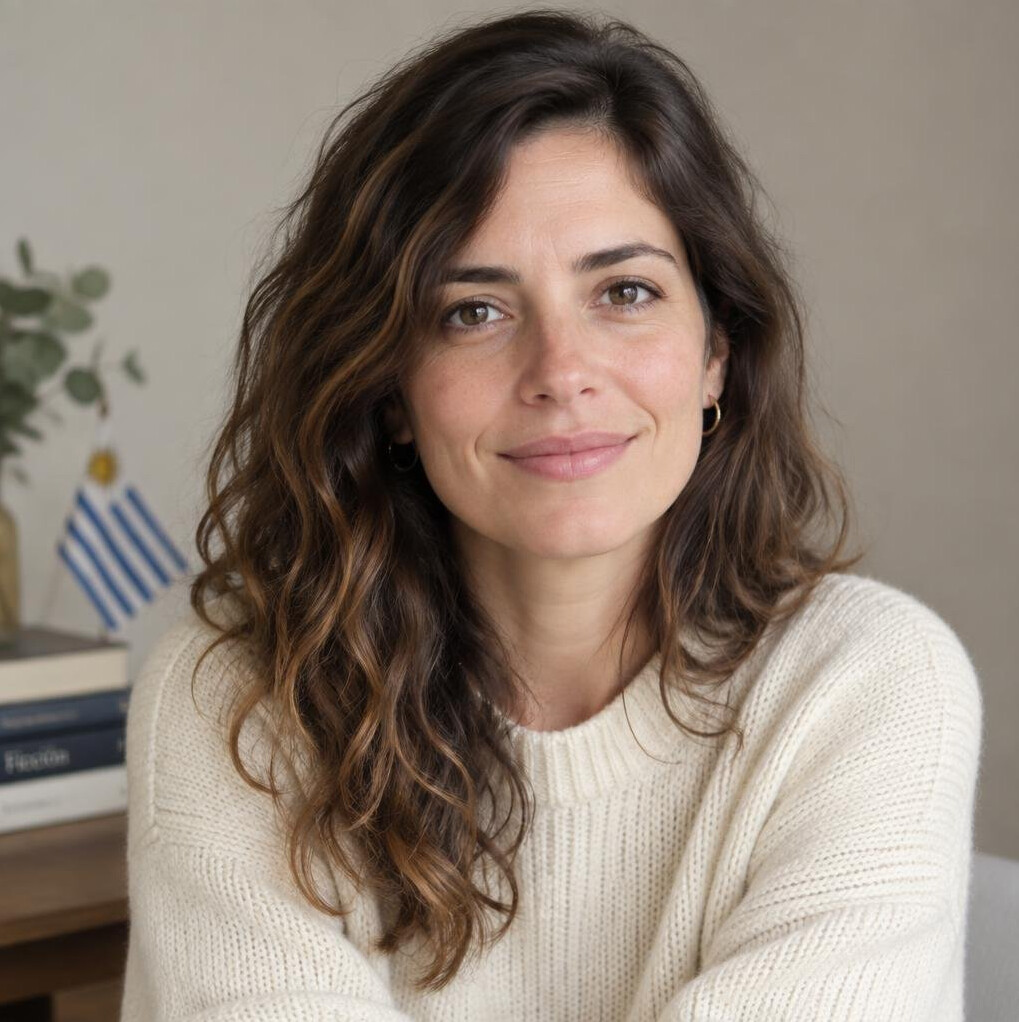 Portrait of a Uruguayan woman writer
