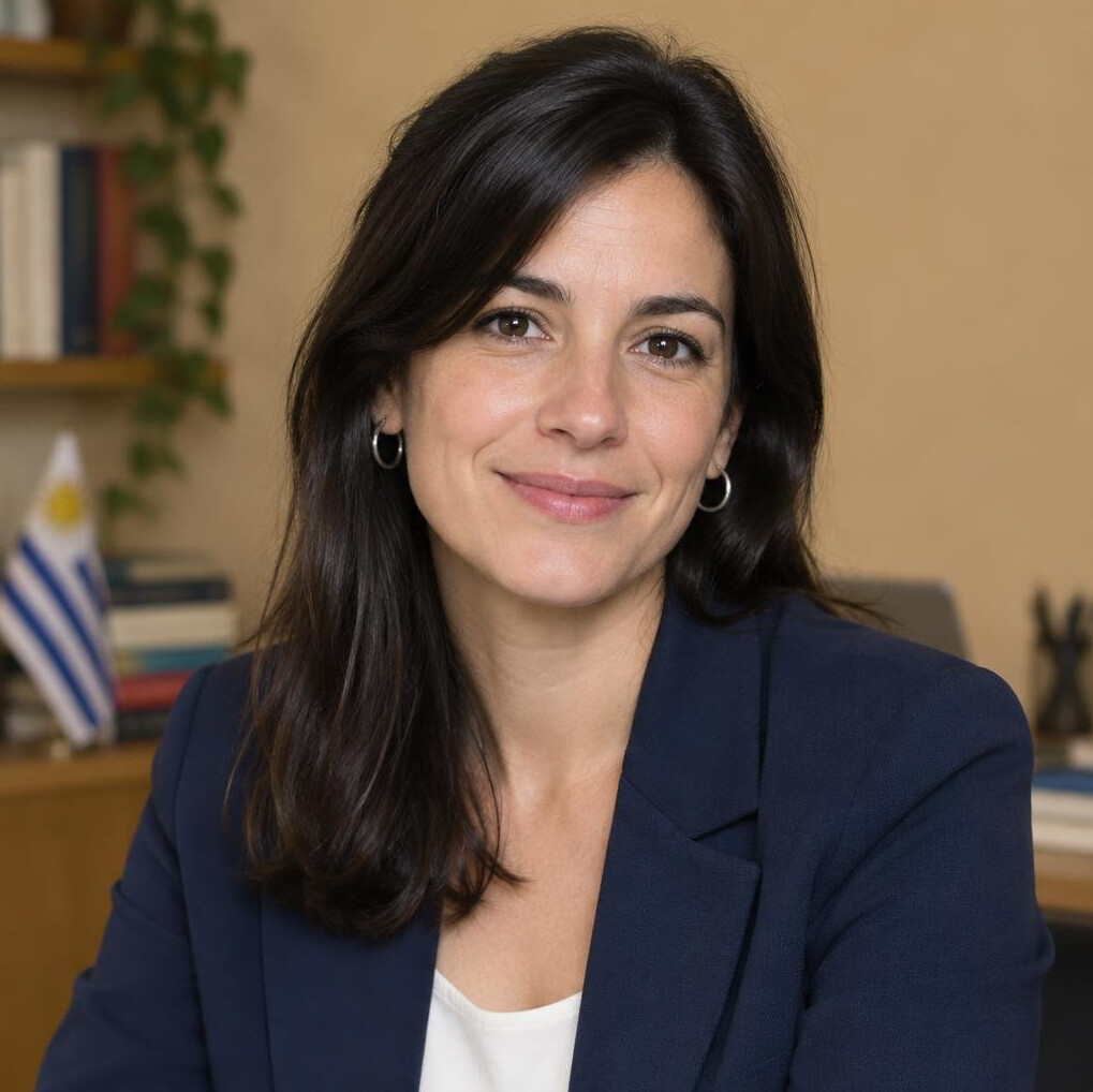 Portrait of a Uruguayan woman editor
